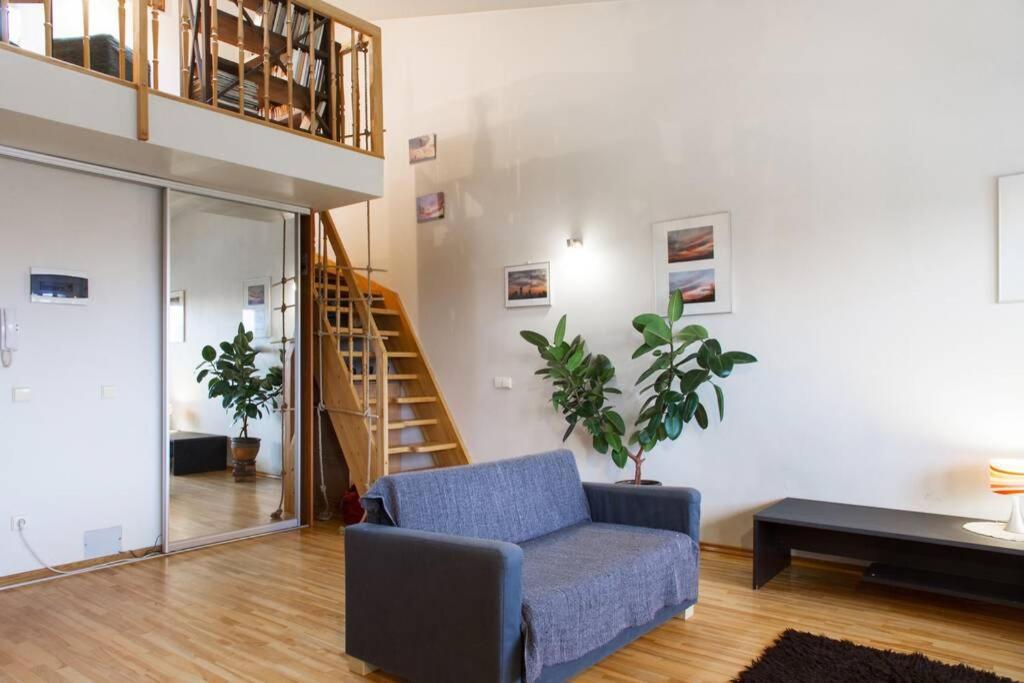 Penthouse Apartment With Great Panoramic City View Wilno Zewnętrze zdjęcie