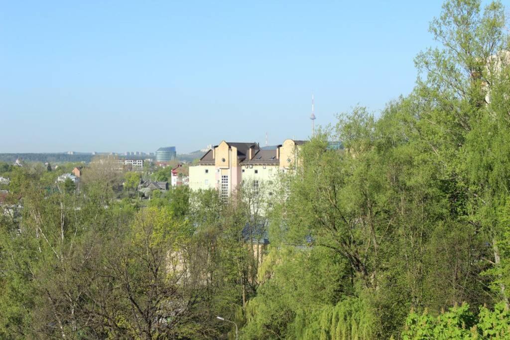 Penthouse Apartment With Great Panoramic City View Wilno Zewnętrze zdjęcie